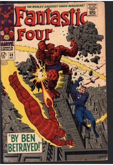 FANTASTIC FOUR #69 4.5 front cover