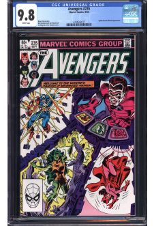 AVENGERS #235 CGC 9.8 WHITE PAGES front cover