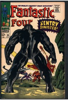 FANTASTIC FOUR #64 4.5 front cover