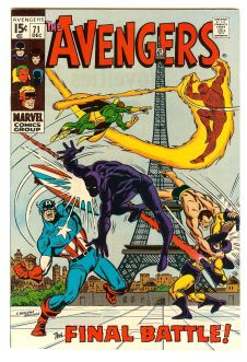 AVENGERS #71 7.0 front cover