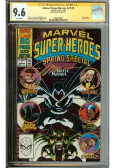 MARVEL SUPER-HEROES V2 #1 CGC 9.6 WHITE PAGES front cover