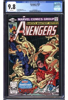 AVENGERS #203 CGC 9.8 WHITE PAGES front cover