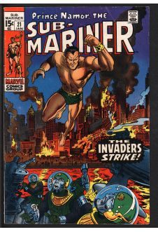 SUB-MARINER #21 5.0 front cover