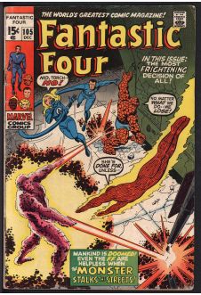 FANTASTIC FOUR #105 4.0 front cover