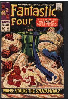 FANTASTIC FOUR #61 5.5 front cover