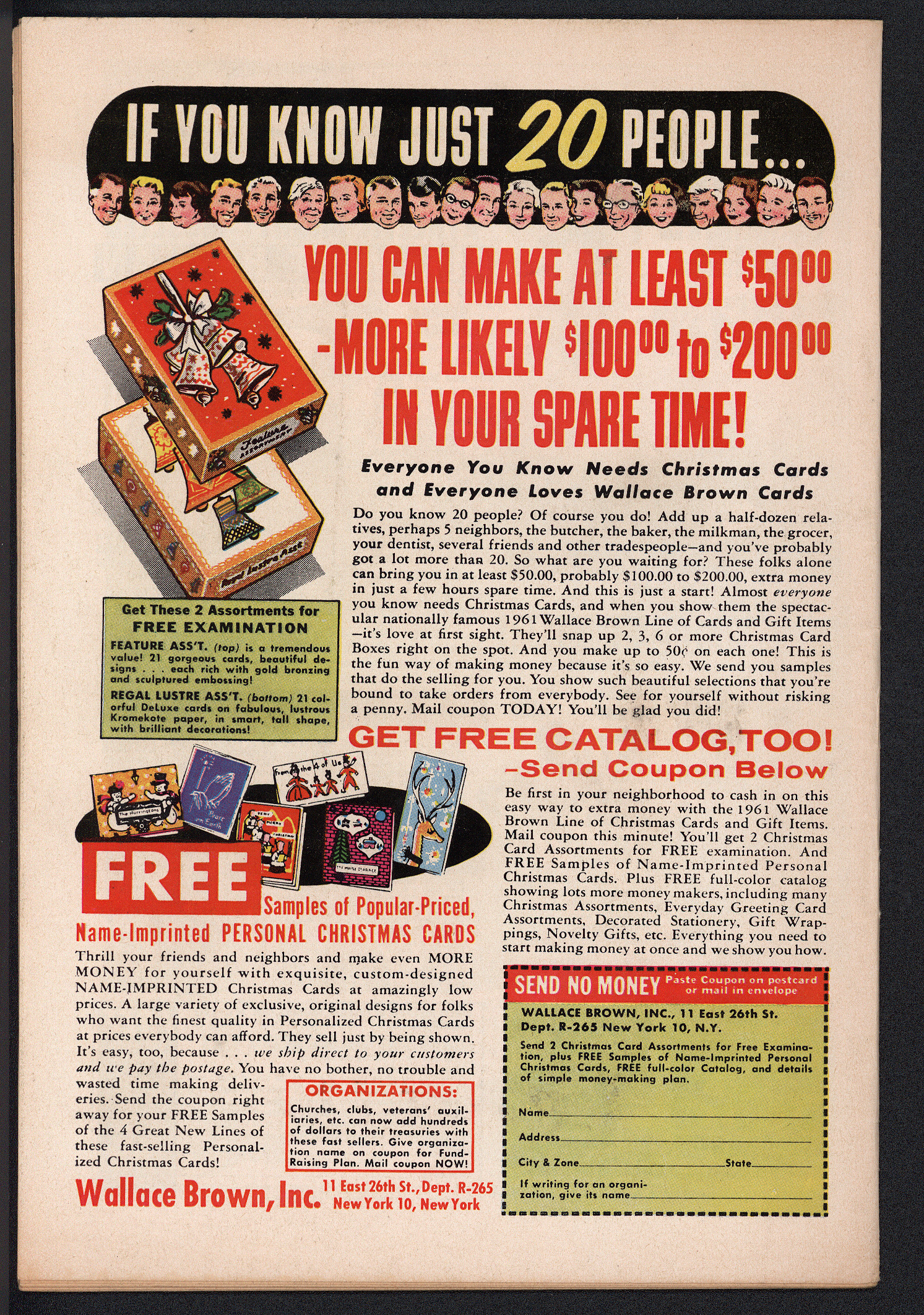 ADVENTURE COMICS Back Cover
