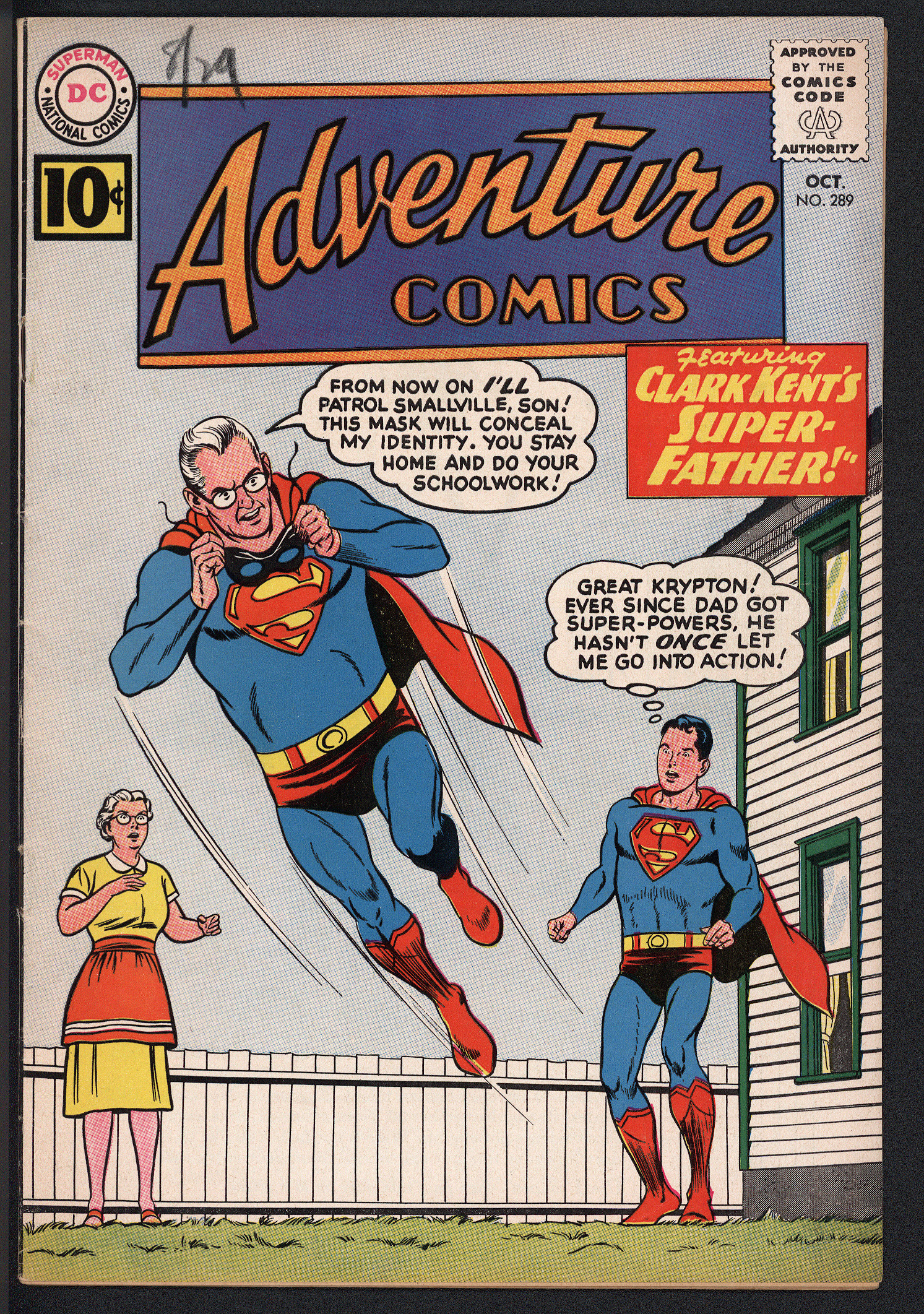ADVENTURE COMICS Front Cover
