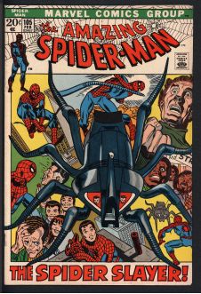 AMAZING SPIDER-MAN #105 6.5 front cover
