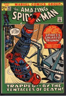 AMAZING SPIDER-MAN #107 8.0 front cover