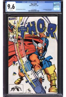 THOR #337 CGC 9.6 WHITE PAGES front cover