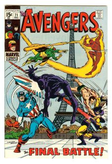 AVENGERS #71 6.5 front cover