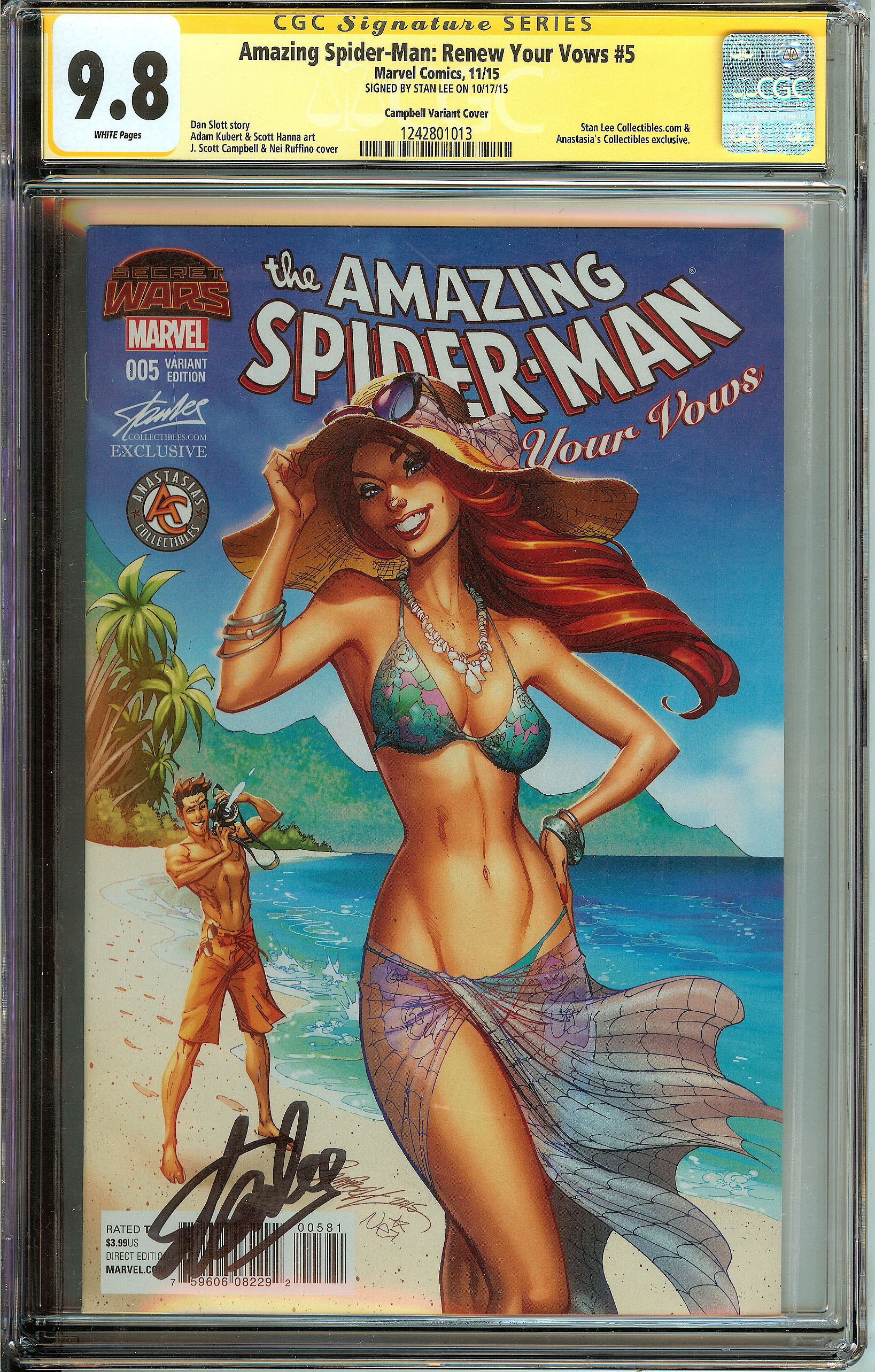 AMAZING SPIDER-MAN: RENEW YOUR VOWS Front Cover