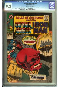 TALES OF SUSPENSE #90 CGC 9.2 OW/WH PAGES front cover