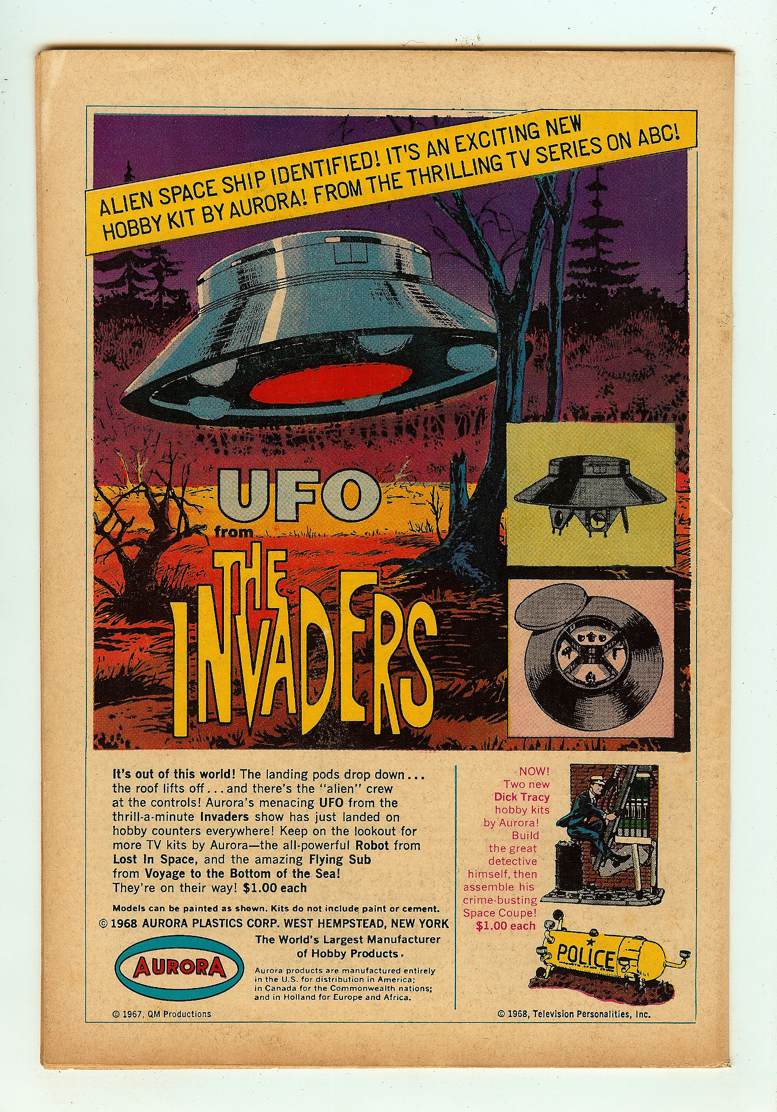 STRANGE ADVENTURES Back Cover