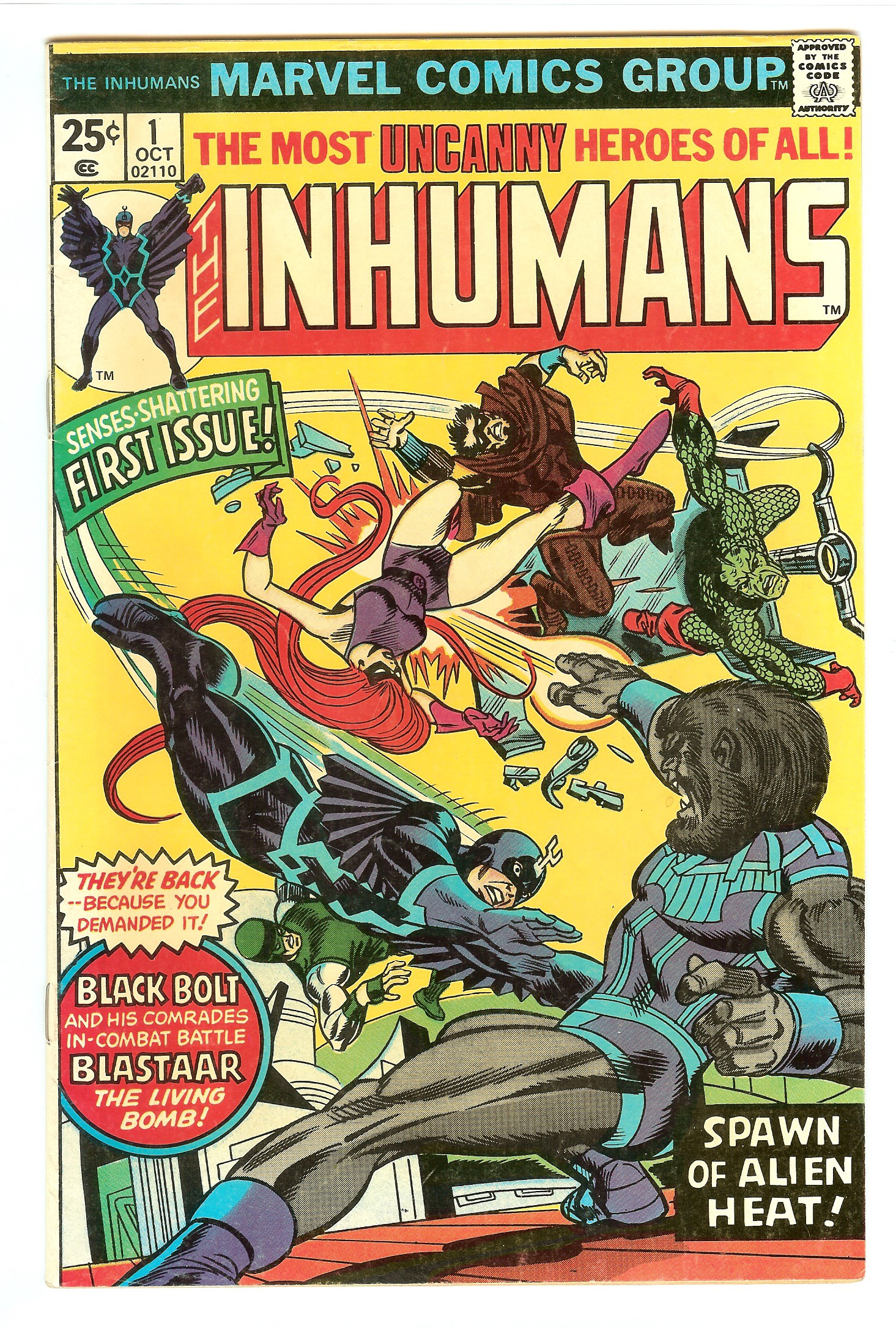 INHUMANS Front Cover