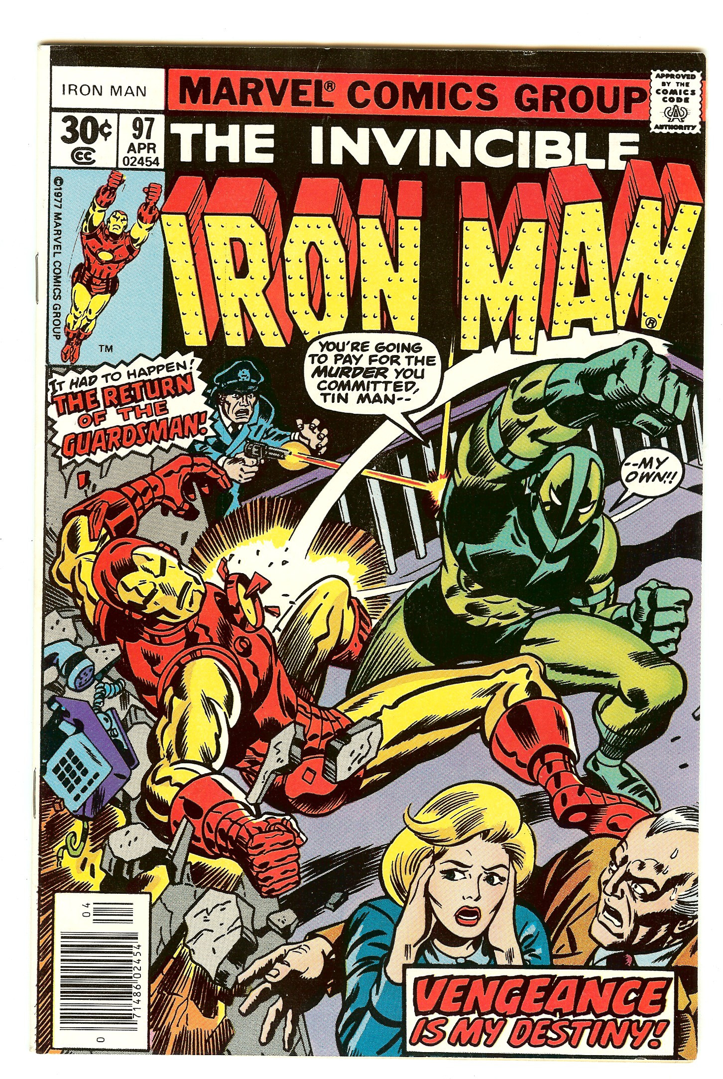 IRON MAN Front Cover