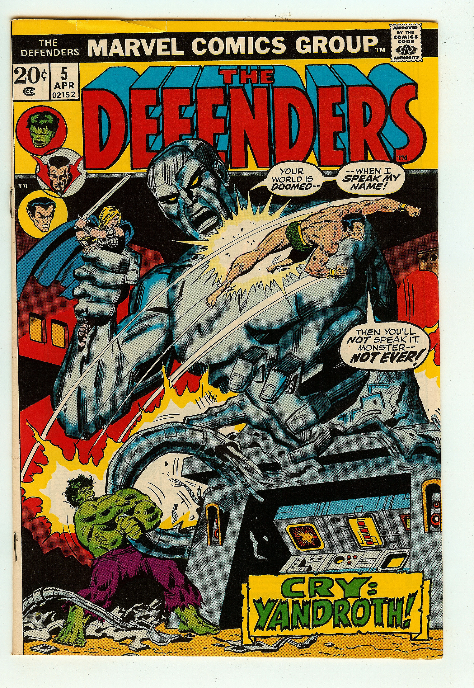 DEFENDERS Front Cover