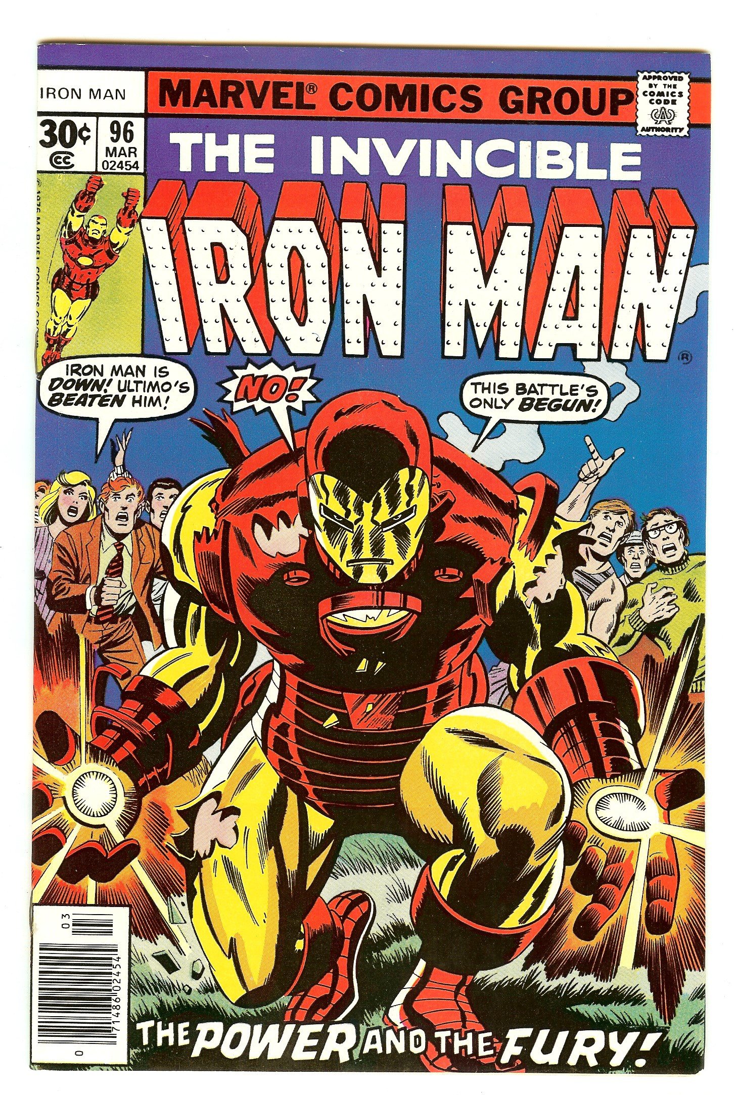 IRON MAN Front Cover