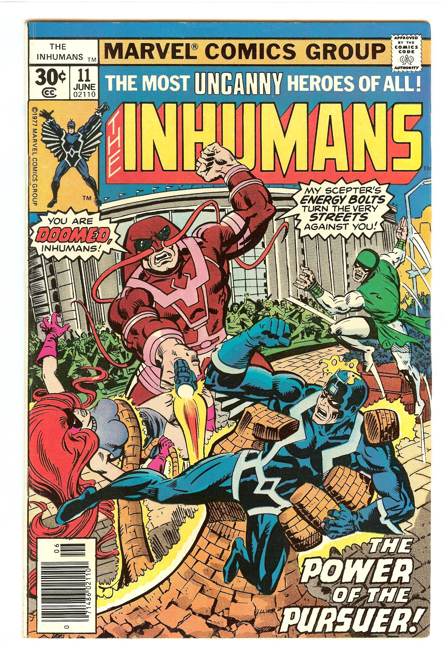 INHUMANS Front Cover
