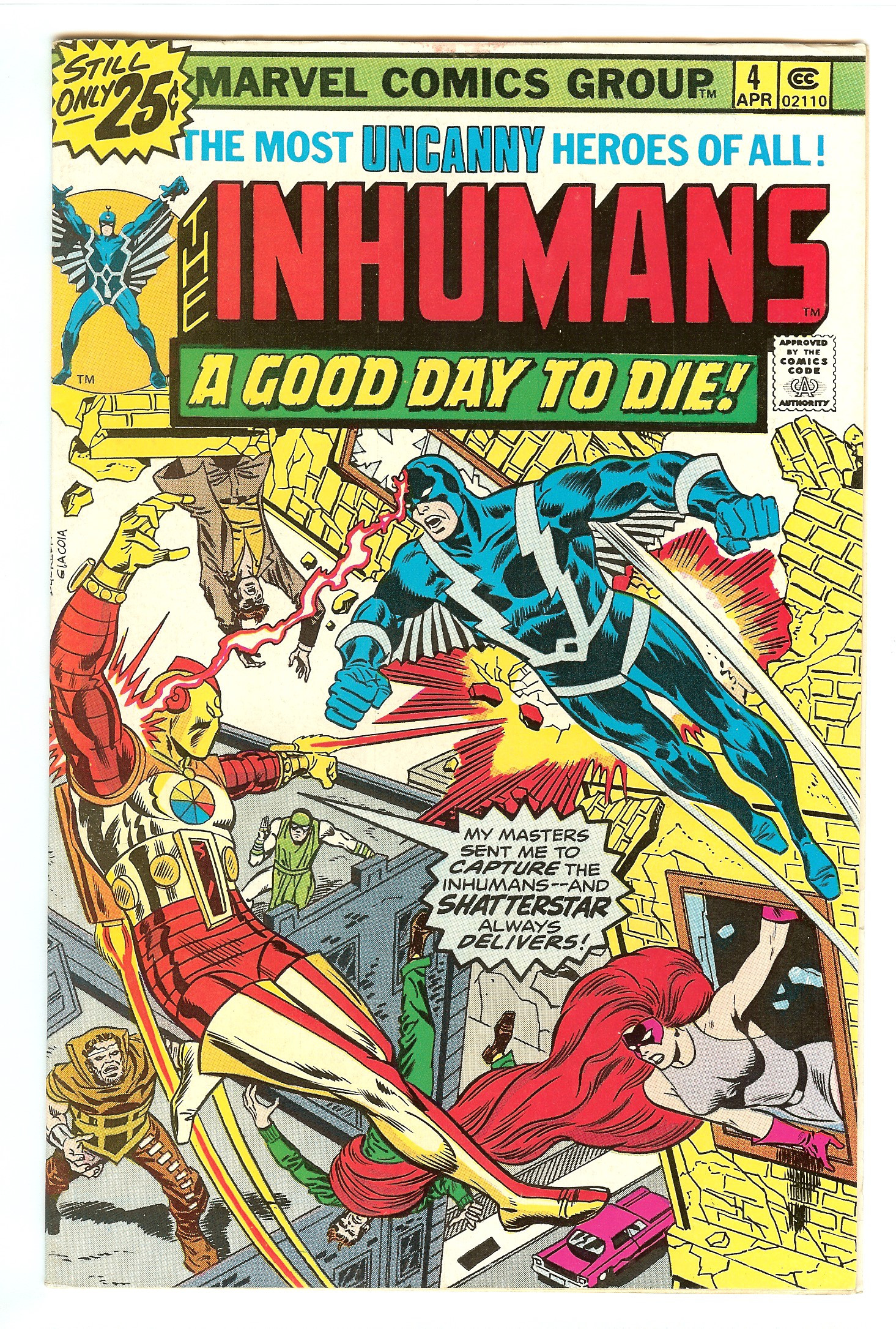INHUMANS Front Cover