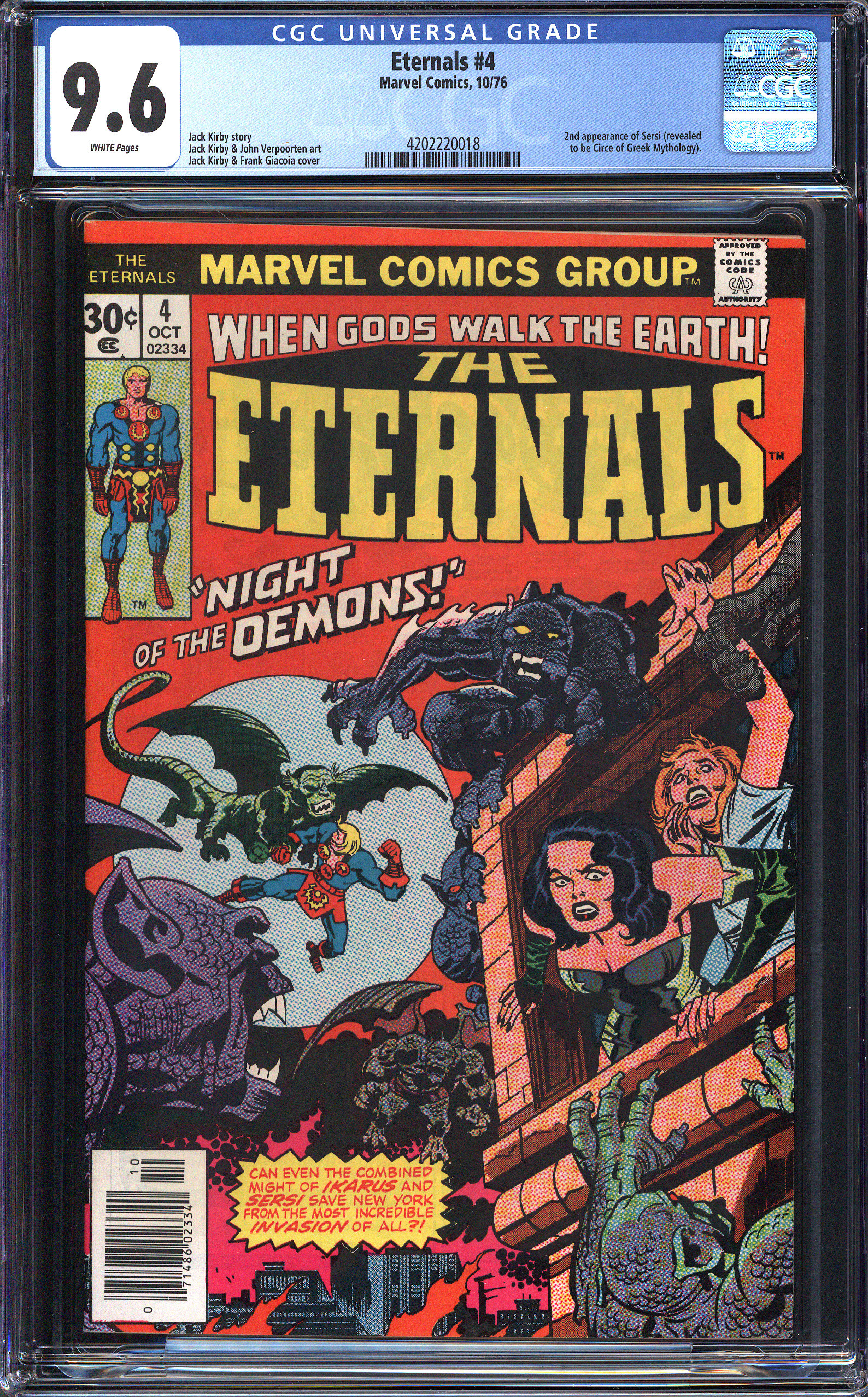 ETERNALS Front Cover