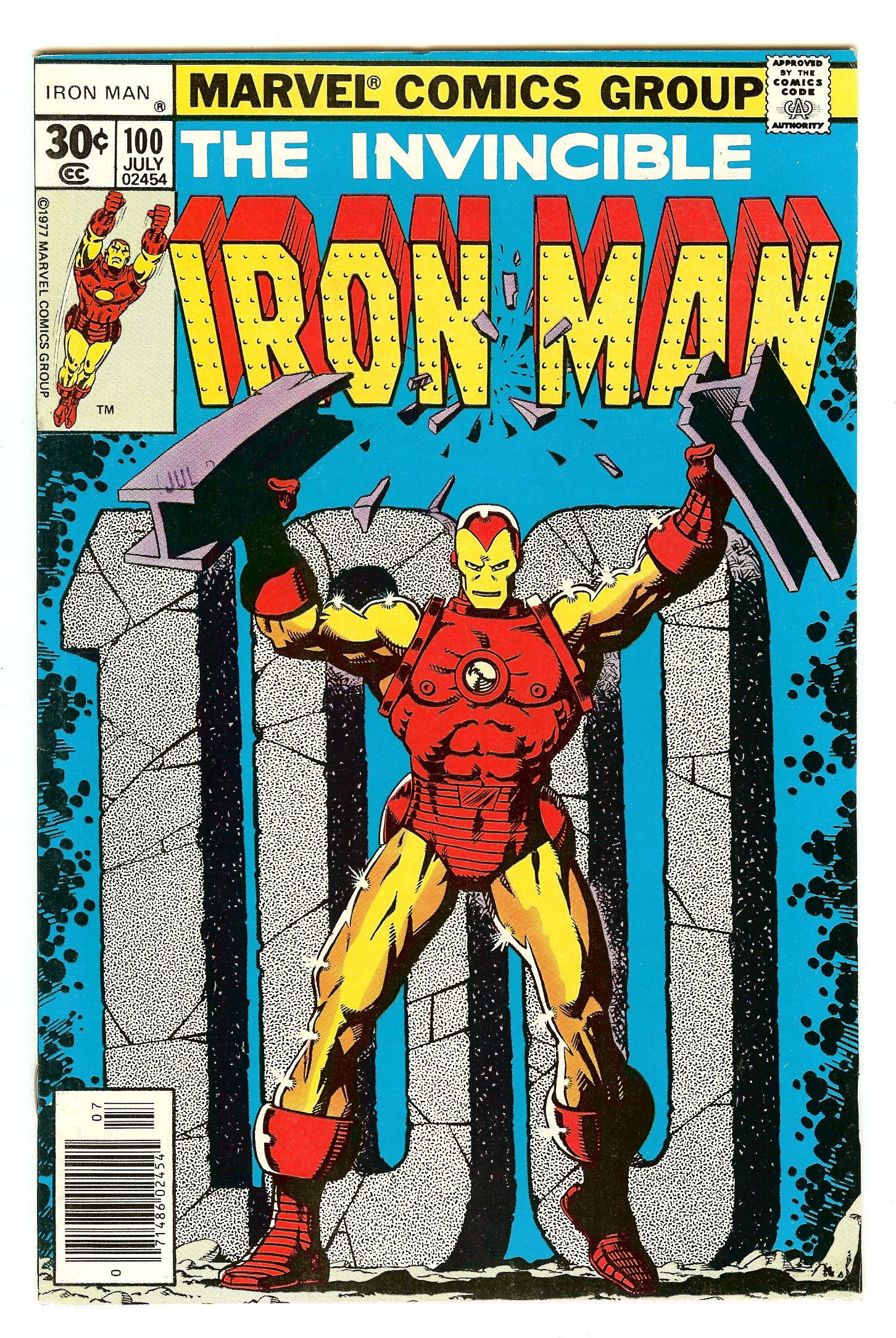 IRON MAN Front Cover