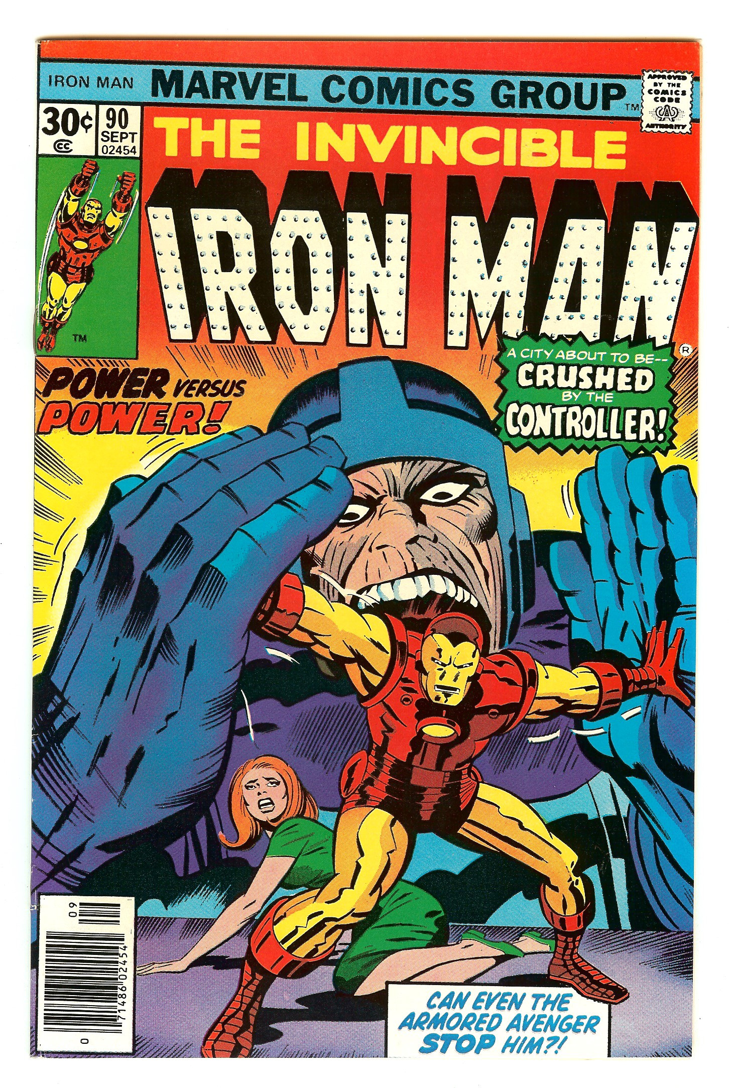 IRON MAN Front Cover