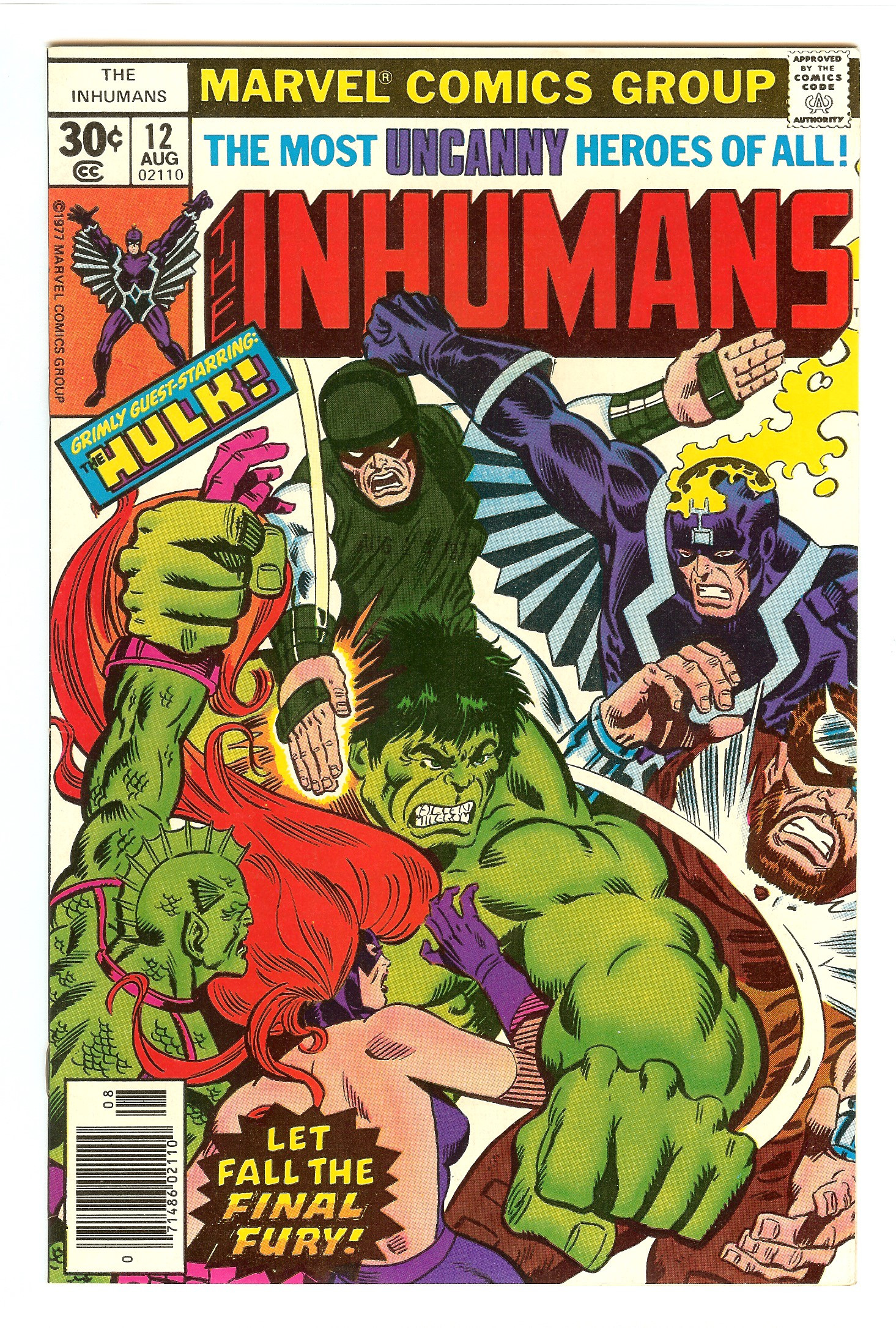 INHUMANS Front Cover