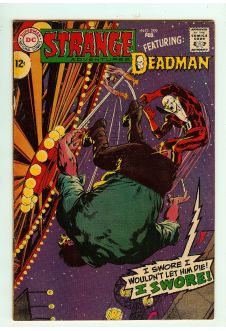 STRANGE ADVENTURES #209 4.5 front cover