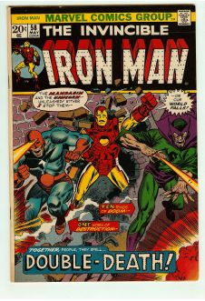 IRON MAN #58 6.5 front cover