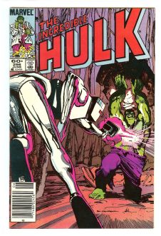 INCREDIBLE HULK #296 7.5 front cover