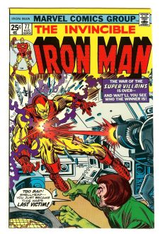IRON MAN #77 9.0 front cover