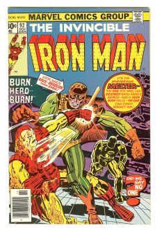 IRON MAN #92 8.0 front cover