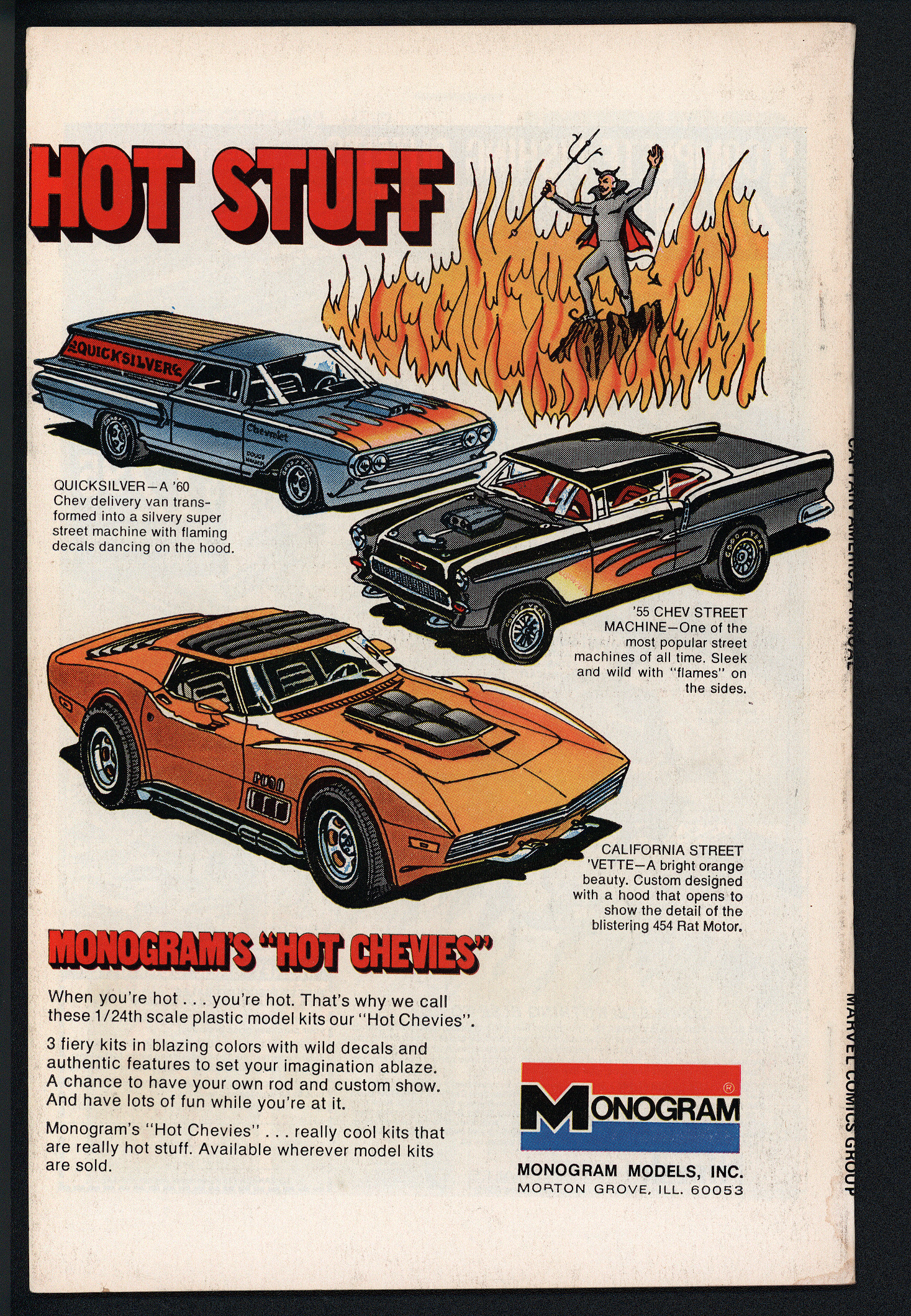 CAPTAIN AMERICA ANNUAL Back Cover