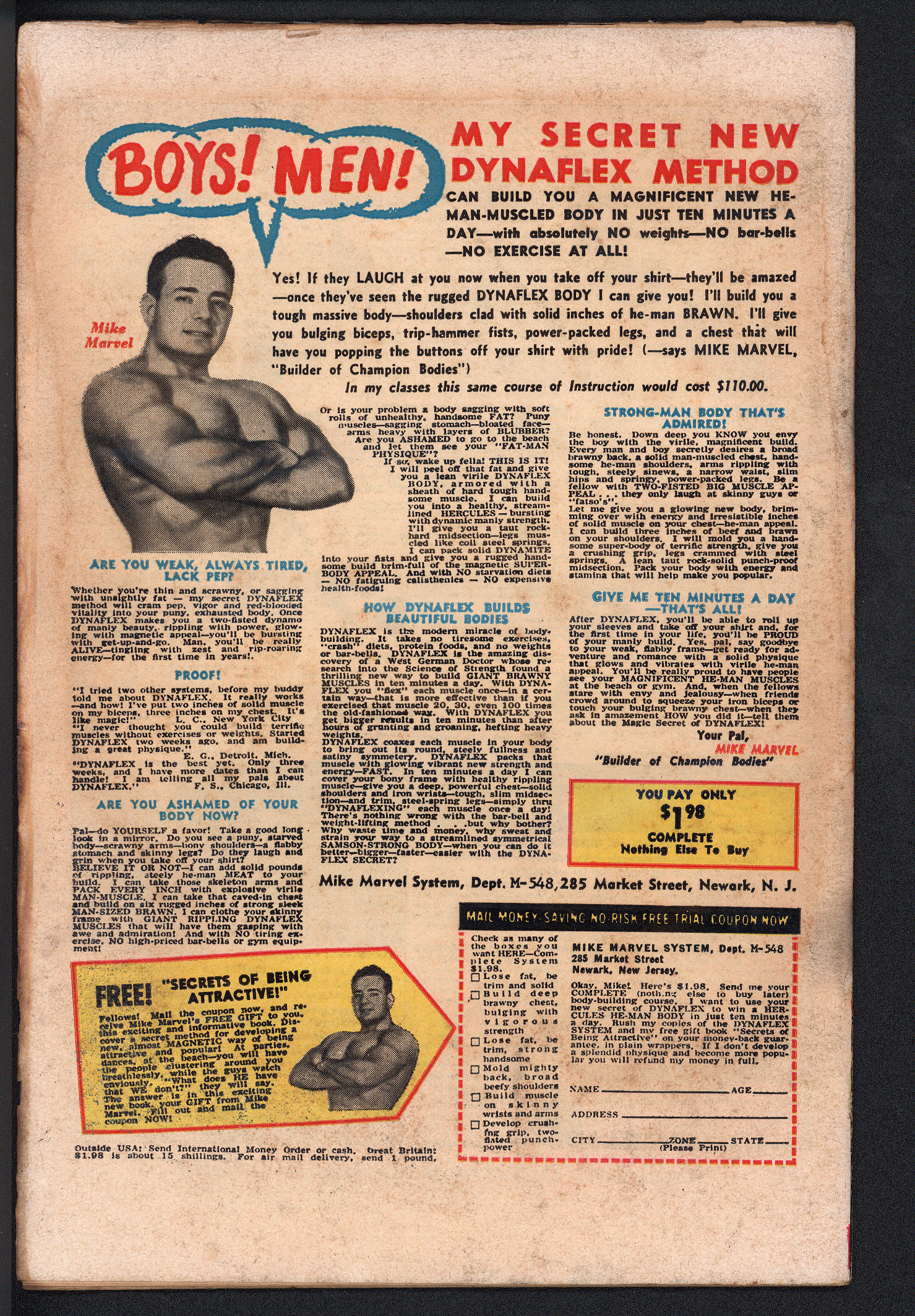 STRANGE TALES Back Cover