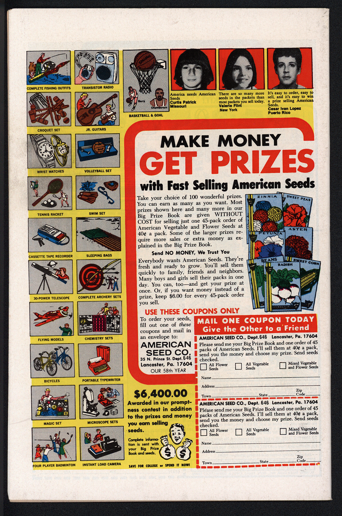 CAPTAIN AMERICA Back Cover