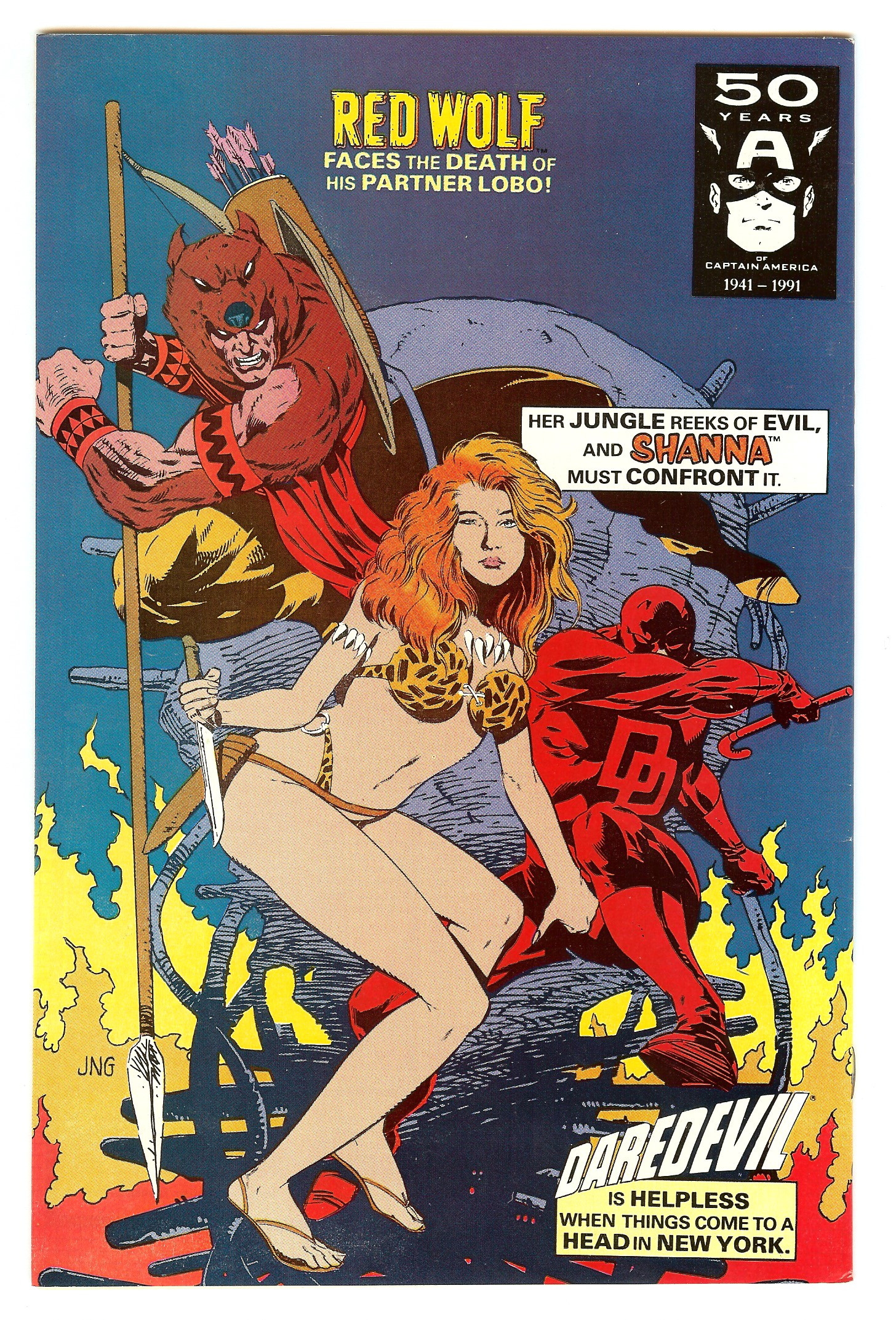 MARVEL COMICS PRESENTS Back Cover