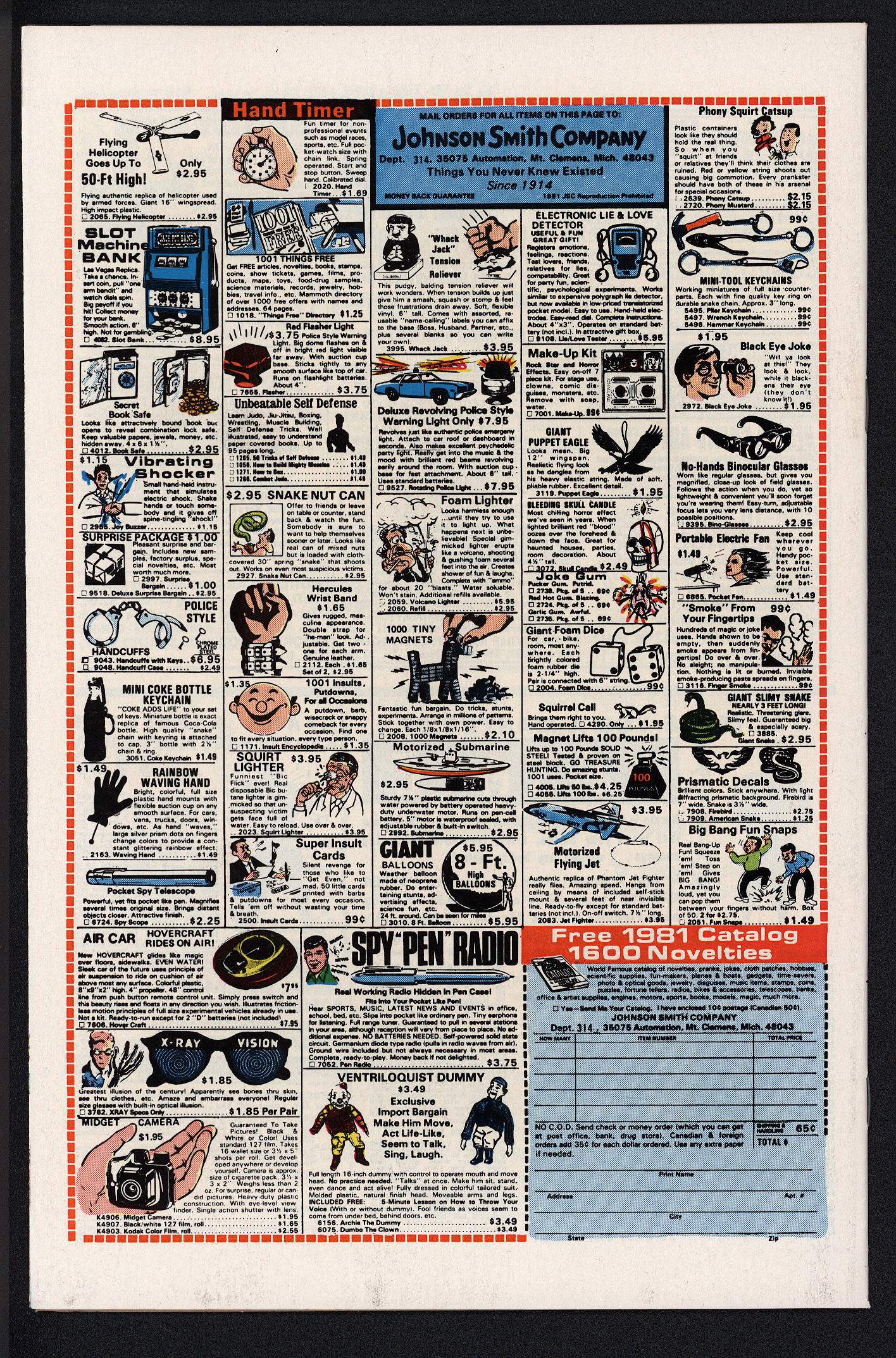 X-MEN Back Cover