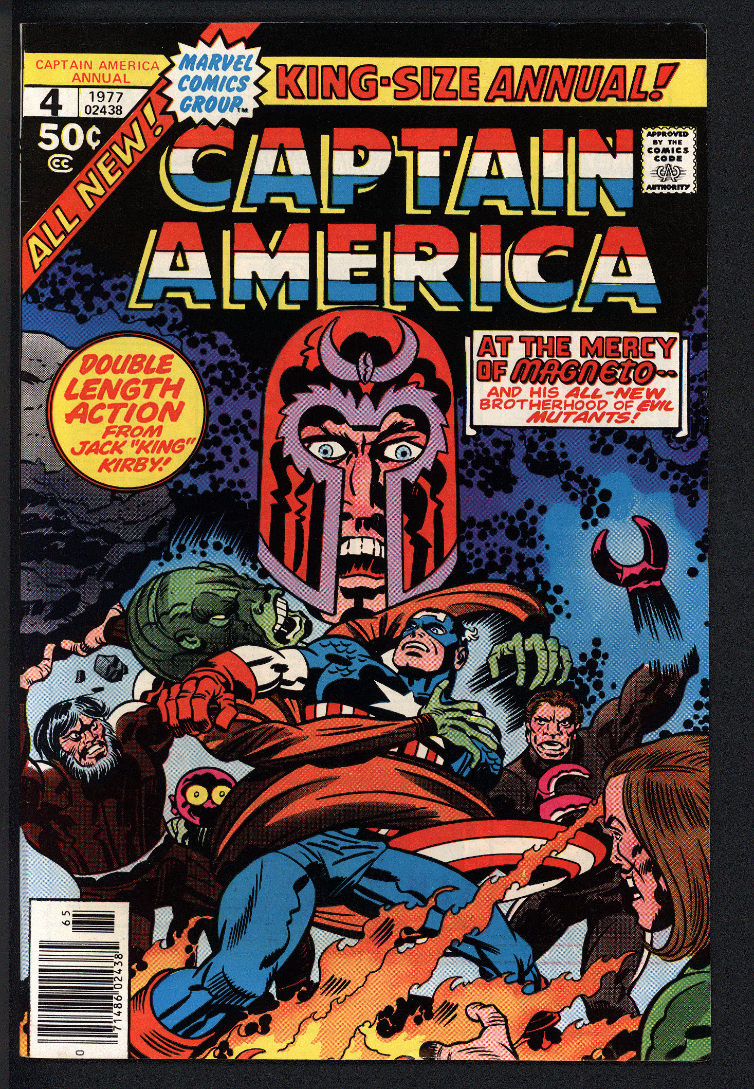 CAPTAIN AMERICA ANNUAL Front Cover