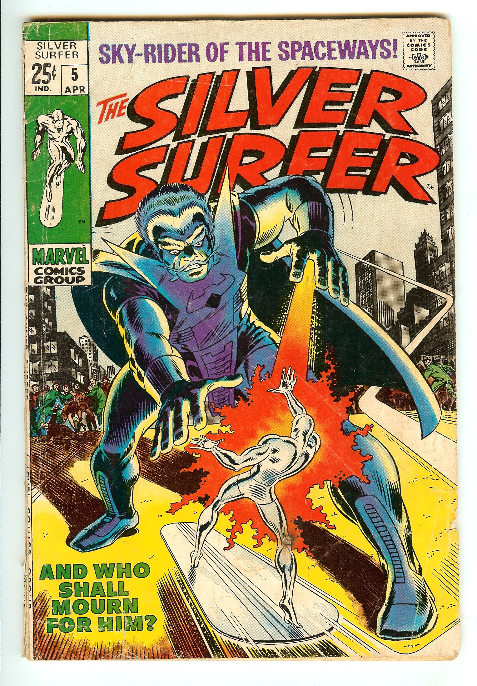 SILVER SURFER Front Cover