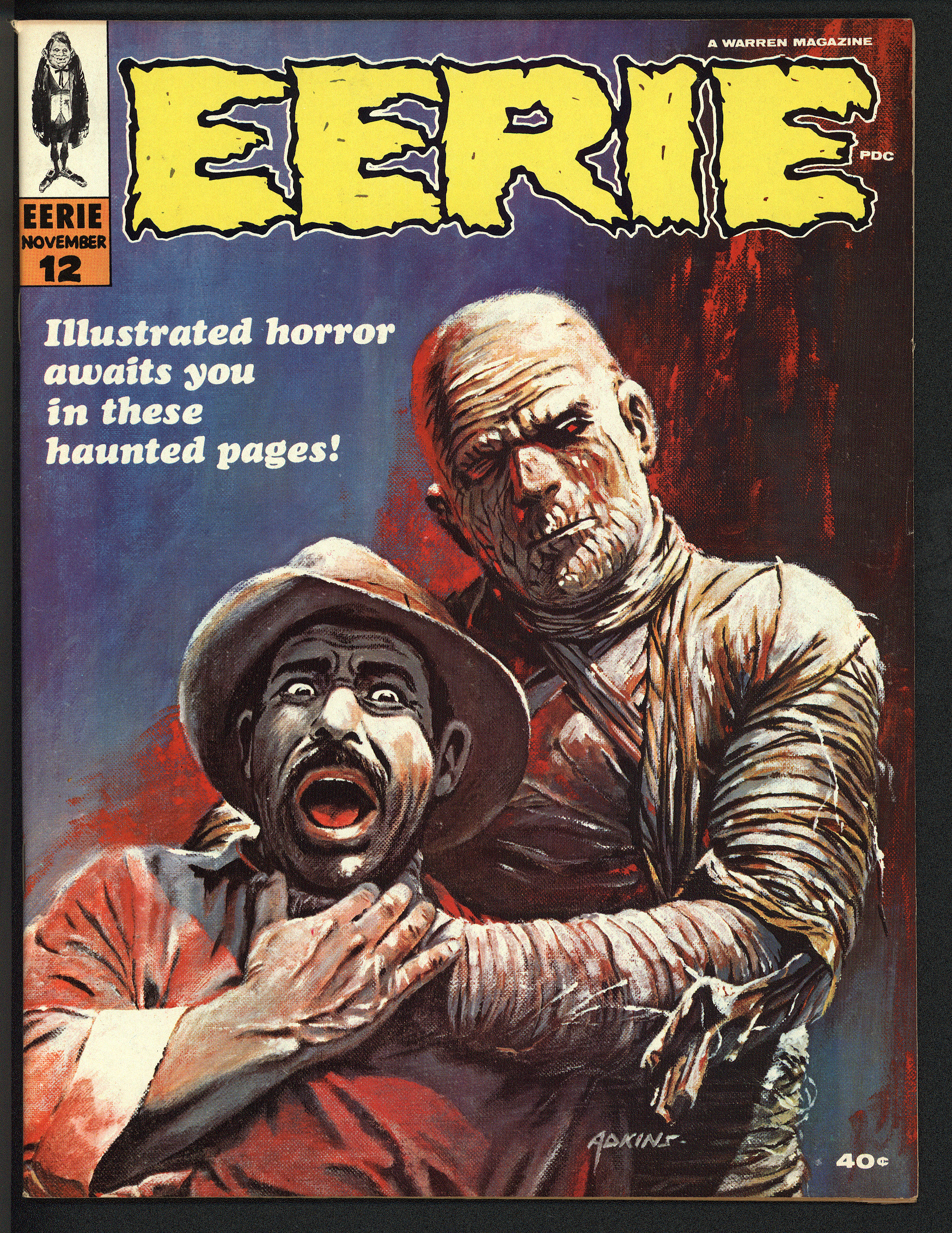 EERIE Front Cover