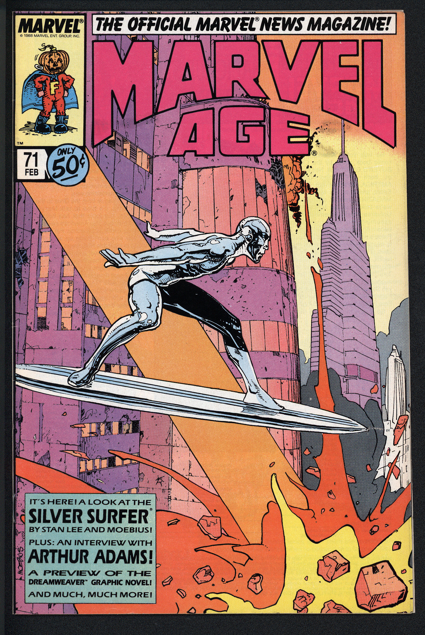 MARVEL AGE Front Cover