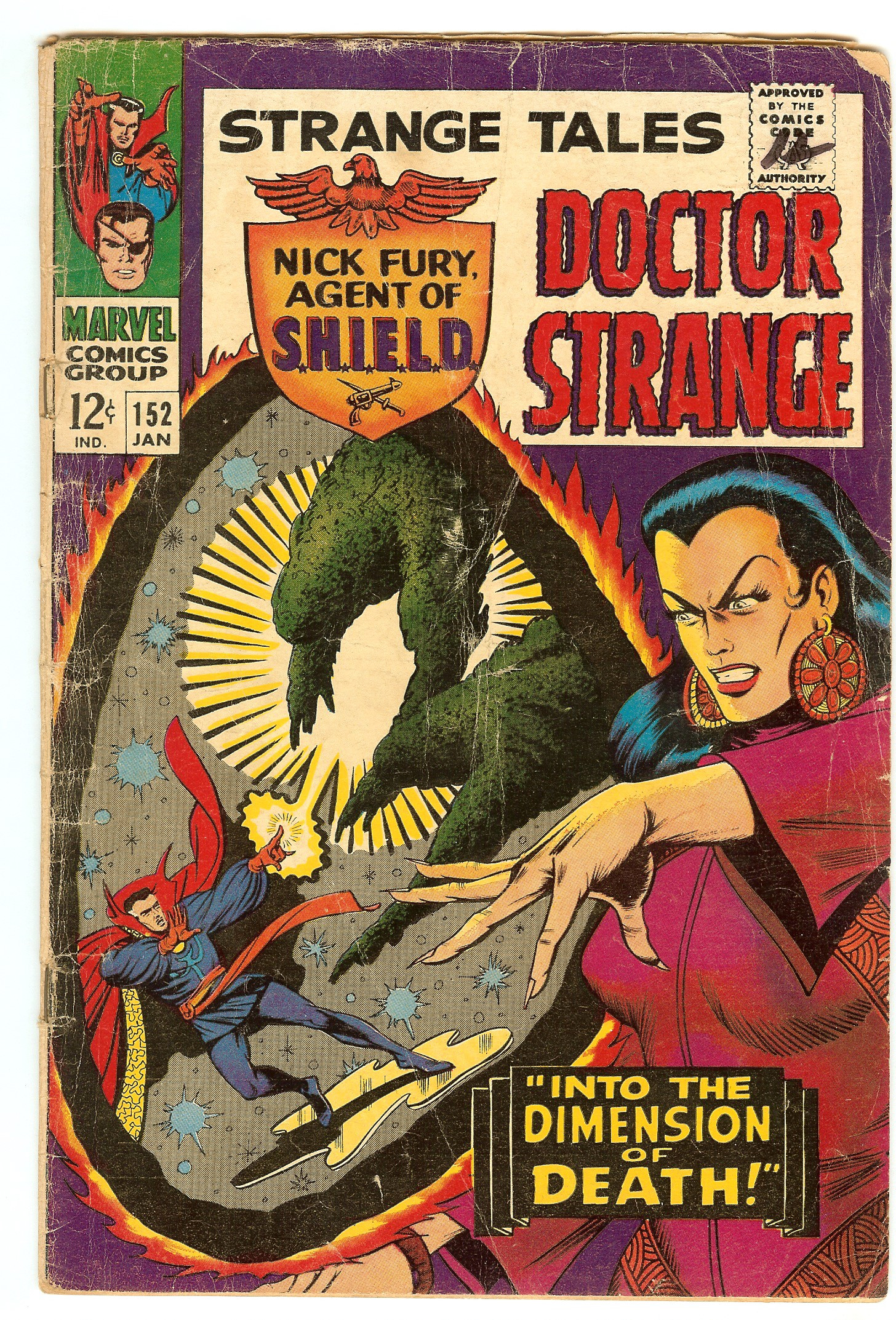 STRANGE TALES Front Cover