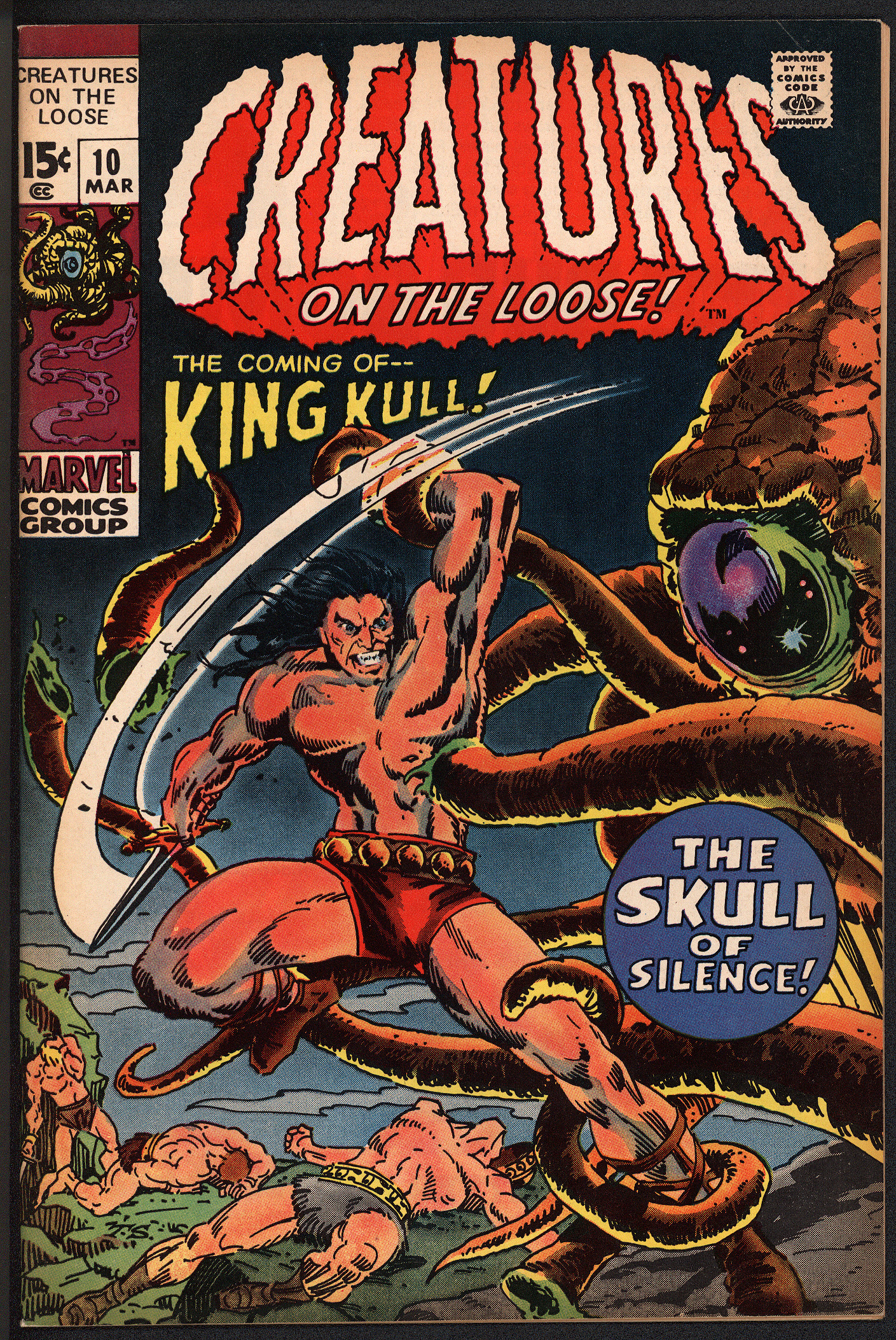 CREATURES ON THE LOOSE Front Cover
