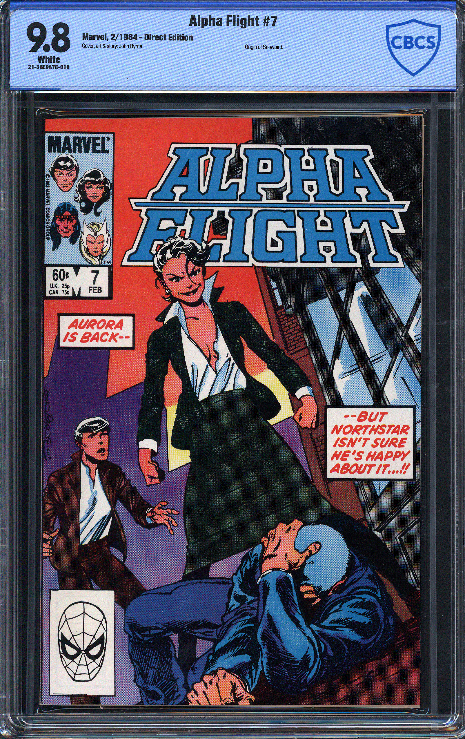 ALPHA FLIGHT Front Cover