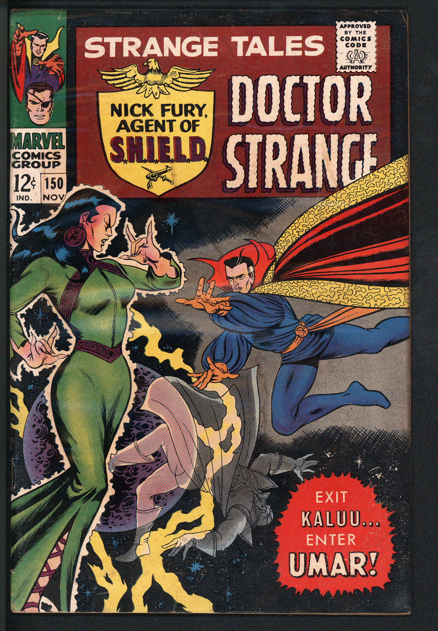 STRANGE TALES Front Cover