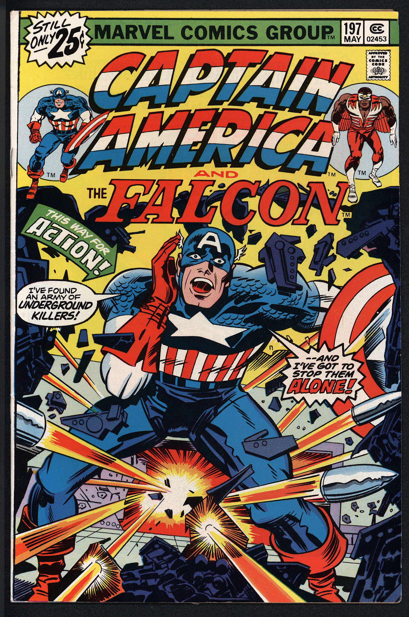 CAPTAIN AMERICA Front Cover