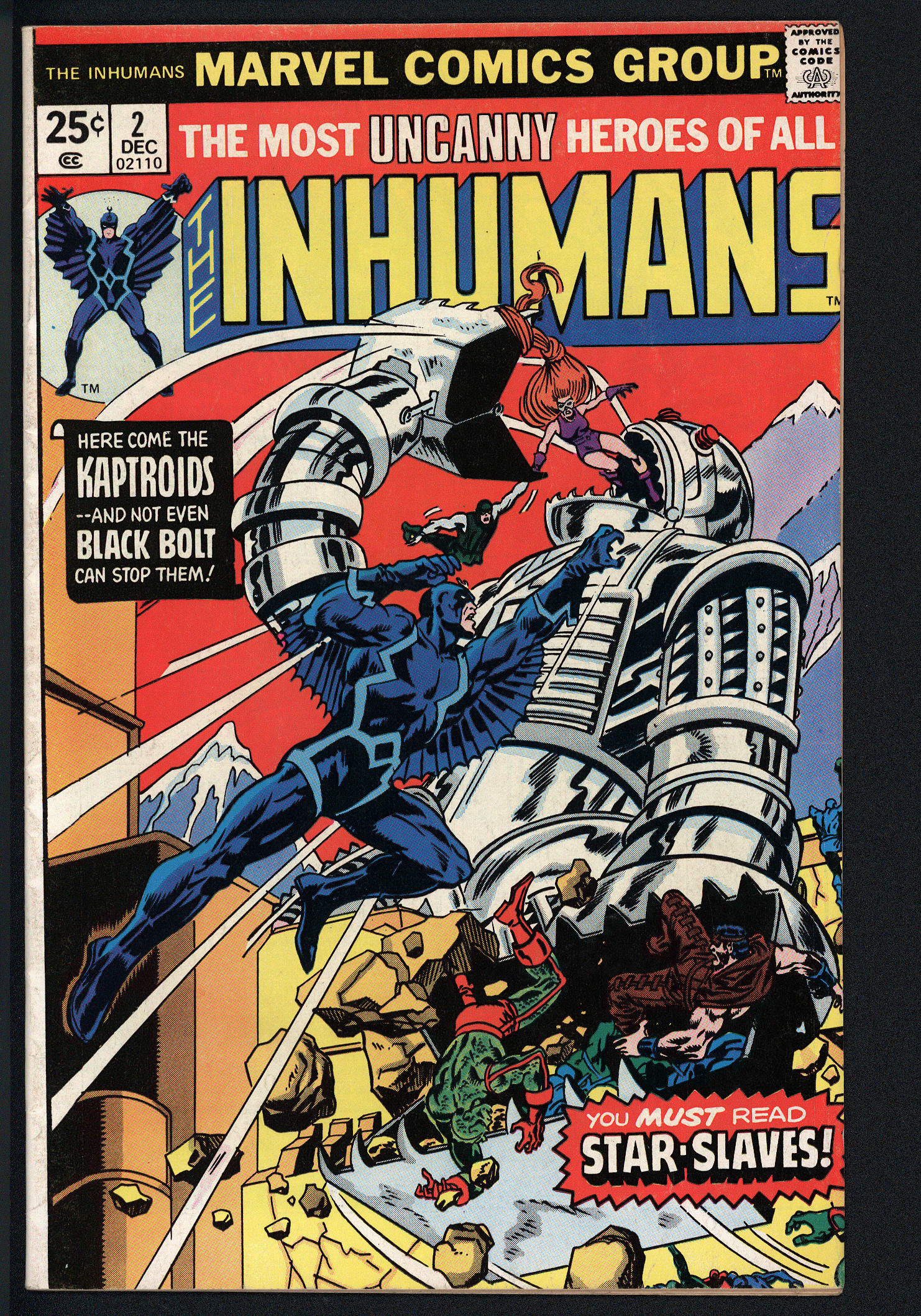 INHUMANS Front Cover