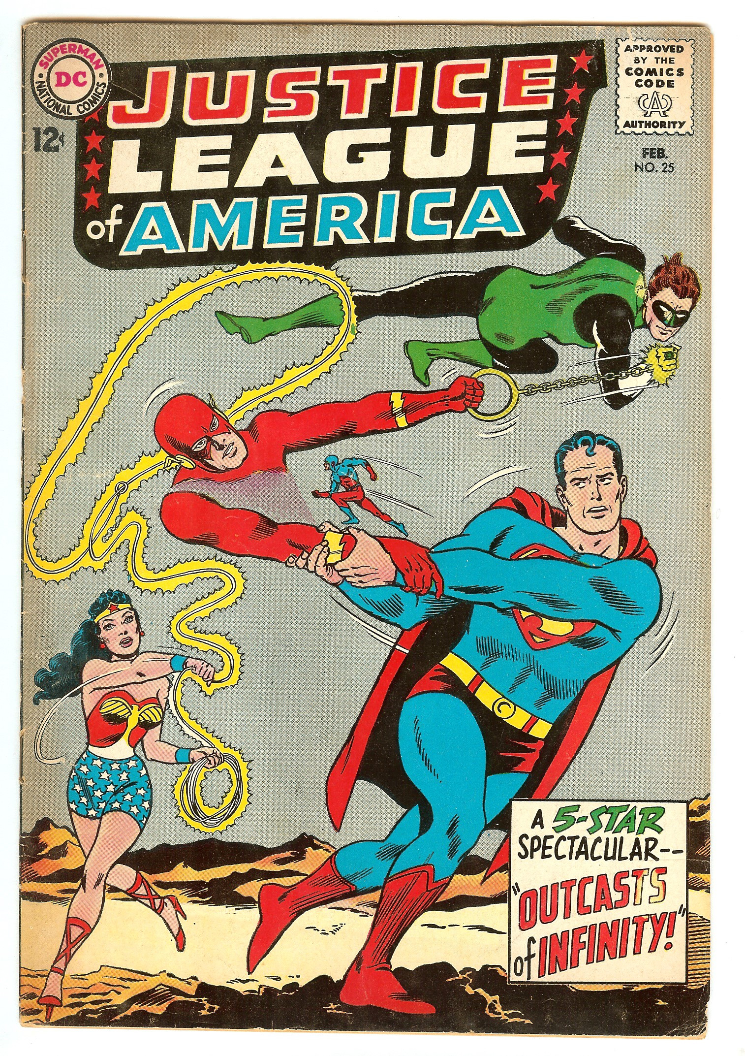 JUSTICE LEAGUE OF AMERICA Front Cover
