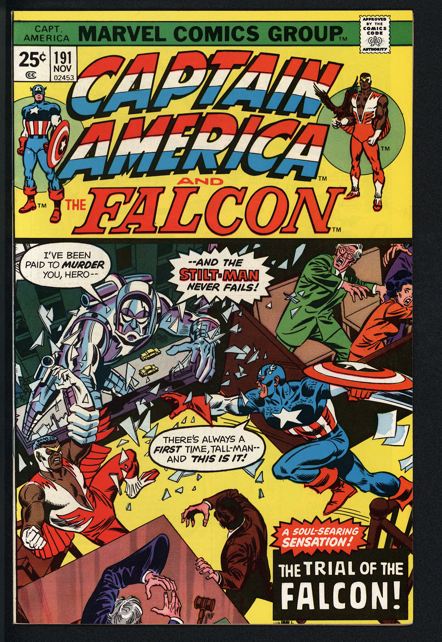 CAPTAIN AMERICA Front Cover